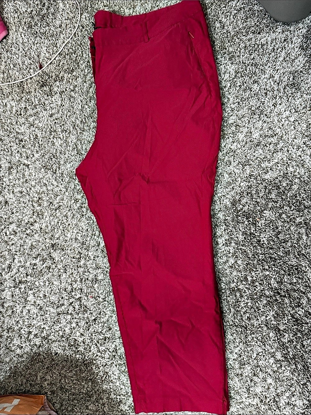 Lane Bryant The 4-Season Pant Straight Leg Pants Pink Waist 28